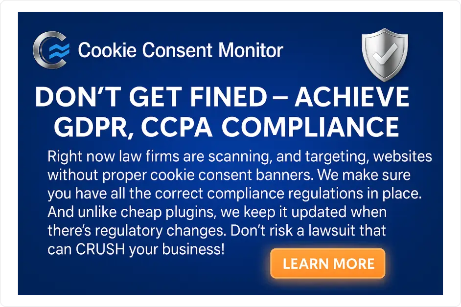 Cookie Consent Ad
